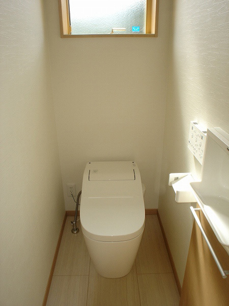 えぐねを利用した大工の家トイレ
